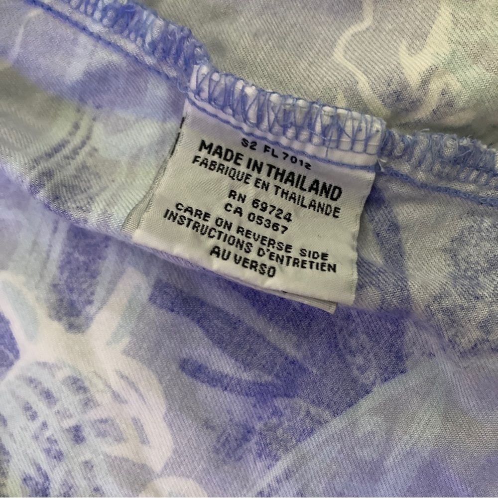 Columbia Sportswear Company shirt Mens Hawaian short sleeve Blue Size L - Picture 7 of 16
